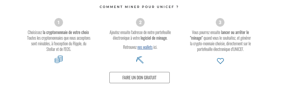 unicef cryptomonnaie
