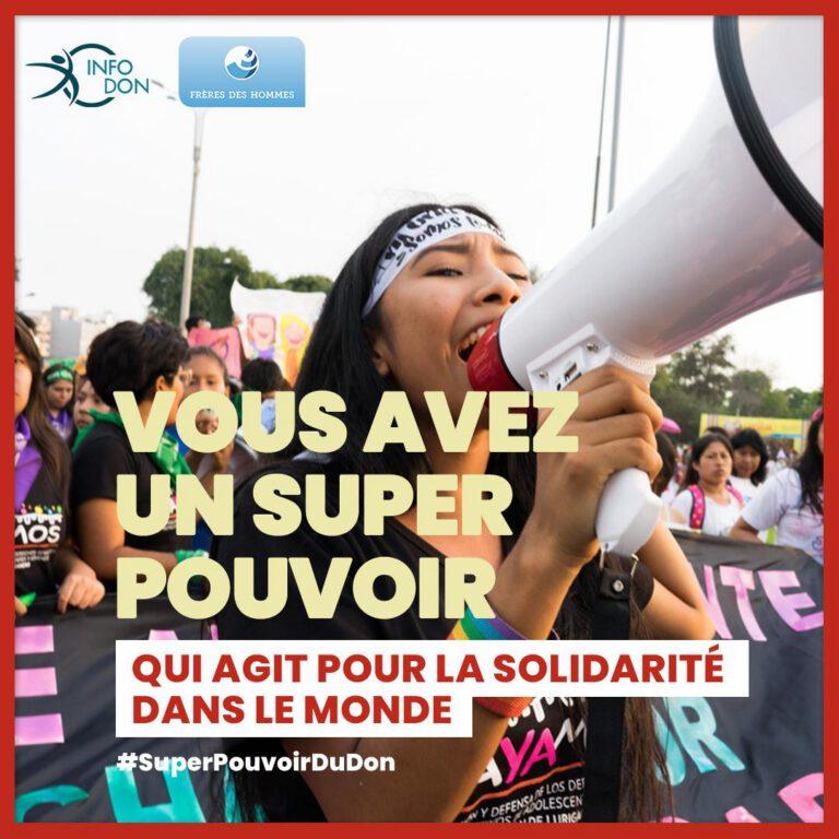 visuel frères des hommes pour les droits humains